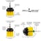 Drill Brush Power Scrubber By Useful Products 5 in W 7 in L Brush, Yellow Y-542OMS-2L-QC-DB - alternate 7